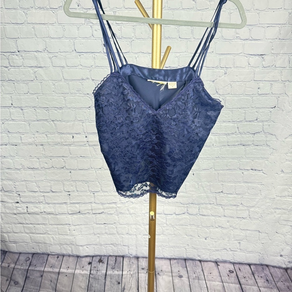 Vintage Y2K Victorias Secret navy cami medium